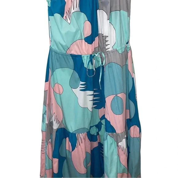 SWF One Shoulder Tiered Maxi Dress sz - Picture 6 of 16